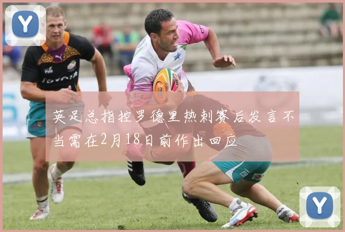 英足总指控罗德里热刺赛后发言不当需在2月18日前作出回应