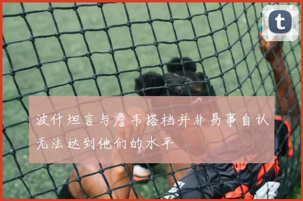波什坦言与詹韦搭档并非易事自认无法达到他们的水平